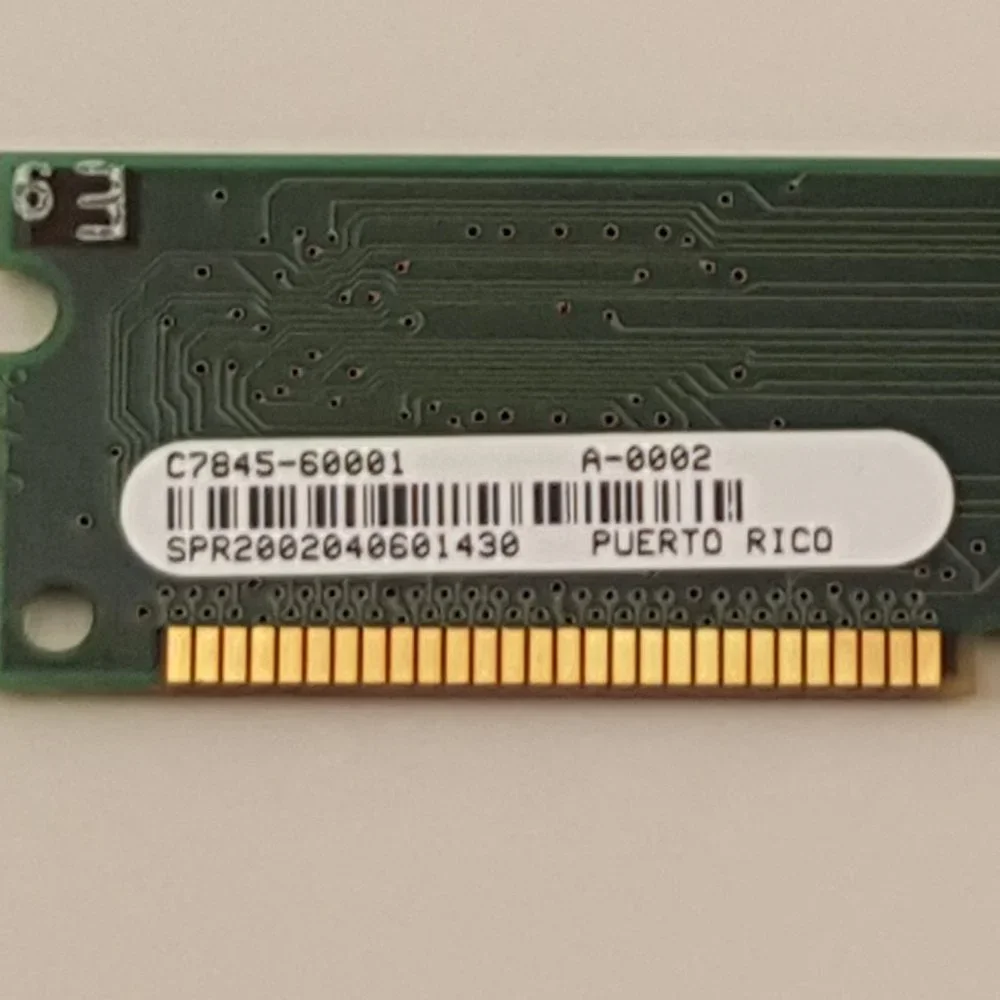 HP C7845AX 32MB 100-pin SDRAM DIMM Dual Inline Memory Module C7845-60001